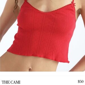 Cou Cou Intimates Cami Crop M NWT